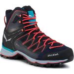 Marineblaue Salewa MTN Trainer Gore Tex Schuhe aus Veloursleder leicht Größe 40,5 für den für den Sommer 