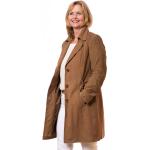 Reduzierte Braune Trendzone Trenchcoats aus Nappaleder für Damen Größe XL 