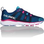 Blaue Salming Enroute Natural Running Schuhe für Damen Größe 38 