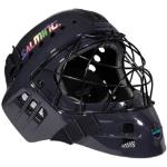 Salming Phoenix Elite Helmet Black Shiny Goalie Mask schwarz, Senior - 52 cm und größer, schwarz