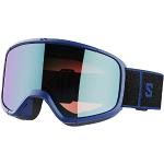 Salomon Aksium 20 Photochrome Unisex-Brille Ski Snowboarden, Tolle Passform und Komfort, Haltbarkeit und Automatisch Optimierte Sicht, Blau, Einheitsgröße