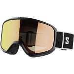 Salomon Aksium 20 Photochrome Unisex-Brille Ski Snowboarden, Tolle Passform und Komfort, Haltbarkeit und Automatisch Optimierte Sicht, Schwarz, Einheitsgröße