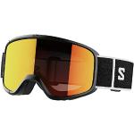 Salomon Aksium 20 S Unisex-Brille Ski Snowboarden, Tolle Passform und Komfort, Haltbarkeit und Hervorragender Augenschutz, Schwarz, Einheitsgröße