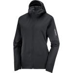 Salomon Damen GTX Softshell Jacke (Größe XS, schwarz)