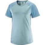 Reduzierte Blaue Salomon Outline T-Shirts für Damen Größe M 