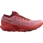Reduzierte Rote Salomon Trail Pro Trailrunning Schuhe für Damen Größe 42 