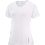 Reduzierte Weiße Salomon Sense T-Shirts für Damen Größe M 
