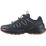 Anthrazitfarbene Salomon Speedcross Trailrunning Schuhe aus Kork wasserdicht für Damen Größe 43,5 