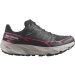 Reduzierte Schwarze Salomon Thundercross Gore Tex Trailrunning Schuhe für Damen Größe 38,5 