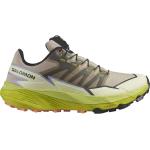 Gelbe Salomon Thundercross Trailrunning Schuhe für Damen Größe 38,5 