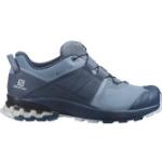 Blaue Salomon XA Gore Tex Trailrunning Schuhe aus Denim für Damen Größe 40 