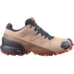 Reduzierte Braune Salomon Speedcross 5 Gore Tex Trailrunning Schuhe aus Textil Wasserabweisend für Damen Größe 40,5 