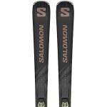 Salomon E S/Max 8 XT + M11 GW All Mountain Ski Inkl. Bdg. (Braun / Gelb, Gr.: 163 )