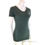 Reduzierte Grüne Sportliche Salomon Elevate T-Shirts aus Mesh für Damen Größe XS 