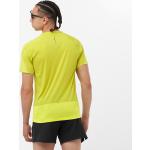 Gelbe Sportliche Salomon T-Shirts für Herren Größe L 