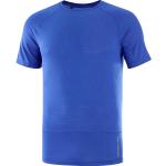Reduzierte Blaue Sportliche Salomon T-Shirts für Herren Größe S 