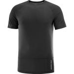 Reduzierte Schwarze Sportliche Salomon T-Shirts für Herren Größe S 