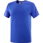 Reduzierte Blaue Salomon Outline T-Shirts für Herren Größe S 