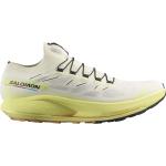 Weiße Salomon Trail Pro Trailrunning Schuhe für Herren Größe 44 