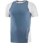 Reduzierte Blaue Salomon Sense T-Shirts für Herren Größe S 