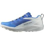 Reduzierte Blaue Salomon Sense Ride 3 Trailrunning Schuhe leicht für Herren Größe 49,5 