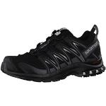 Salomon Herren Trail Running Schuhe, XA PRO 3D, Farbe: schwarz (Black/Magnet/Quiet Shade) Größe: EU 47 1/3