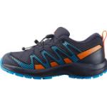 Marineblaue Salomon XA Outdoor Schuhe wasserdicht für Kinder Größe 38 
