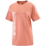Kurzärmelige Salomon T-Shirts für Damen Größe L 