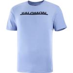 Kurzärmelige Salomon Essential Bio T-Shirts aus Baumwolle für Herren Größe M 
