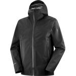 Salomon Men's Outline GORE-TEX 2.5 Layer Jacket DEEP BLACK/ DEEP BLACK/ S