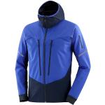 SALOMON Mtn Softshell Jacket M - Herren - Blau - Größe S- Modell 2024