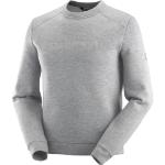Reduzierte Anthrazitfarbene Streetwear Salomon Sight Herrensweatshirts Größe M für den für den Herbst 