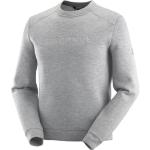 Reduzierte Anthrazitfarbene Streetwear Salomon Sight Herrensweatshirts Größe XL für den für den Herbst 