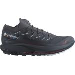 Reduzierte Blaue Salomon Trail Pro Trailrunning Schuhe für Herren Größe 40 