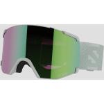 Salomon S/View White Moss Goggle weiss