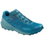 Blaue Salomon Sense Ride 3 Trailrunning Schuhe mit Schnellverschluss aus Textil für Herren Größe 48 