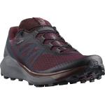 Rote Salomon Sense Ride Trailrunning Schuhe aus Textil für Damen Größe 39 