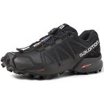 Reduzierte Schwarze Salomon Speedcross 4 Trailrunning Schuhe aus Textil für Damen Größe 40 