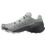 Reduzierte Weiße Salomon Speedcross 5 Trailrunning Schuhe für Damen Größe 43,5 