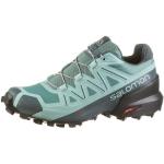 Reduzierte Grüne Salomon Speedcross 5 Trailrunning Schuhe mit Strass leicht für Damen Größe 38 