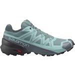 Graue Salomon Speedcross 5 Trailrunning Schuhe für Damen Größe 39 