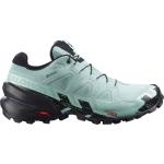Reduzierte Blaue Salomon Speedcross 3 Gore Tex Trailrunning Schuhe leicht für Damen Größe 39,5 