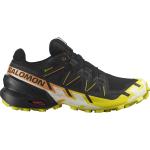 Reduzierte Schwarze Salomon Speedcross 3 Gore Tex Trailrunning Schuhe atmungsaktiv für Herren Größe 42,5 