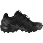 Schwarze Salomon Speedcross 4 Gore Tex Trailrunning Schuhe aus Textil atmungsaktiv für Damen 