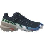 Reduzierte Blaue Salomon Speedcross 3 Gore Tex Trailrunning Schuhe atmungsaktiv für Damen Größe 36,5 