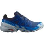 Reduzierte Blaue Salomon Speedcross Gore Tex Trailrunning Schuhe aus Textil atmungsaktiv für Herren Größe 42 