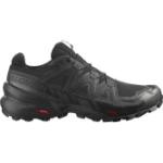 Schwarze Salomon Speedcross 3 GTX Gore Tex Trailrunning Schuhe mit Schnürsenkel wasserdicht für Damen Größe 38,5 