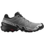 Graue Salomon Speedcross 3 Trailrunning Schuhe mit Schnürsenkel für Herren Größe 46,5 