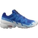 Blaue Salomon Speedcross 5 Trailrunning Schuhe für Herren Größe 41 