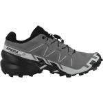 Graue Salomon Speedcross Trailrunning Schuhe für Herren Größe 43 